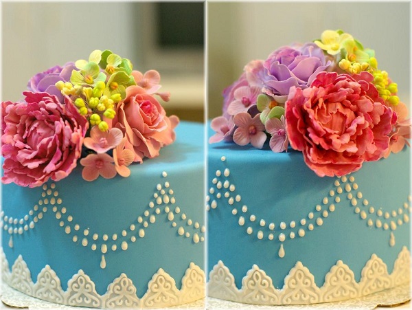 Full Bloom Mother's Day Cake