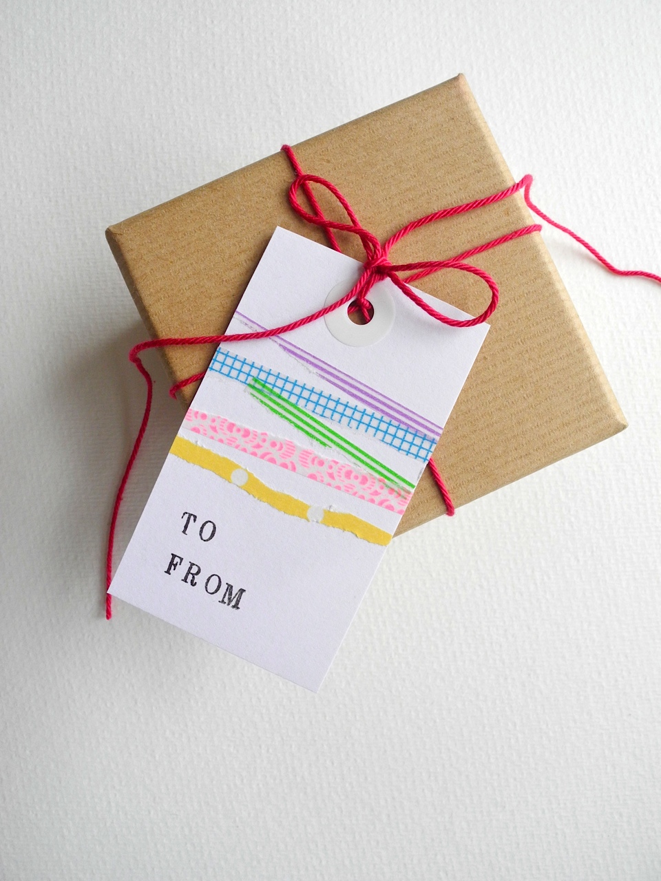 How to Make Photo Gift Tags