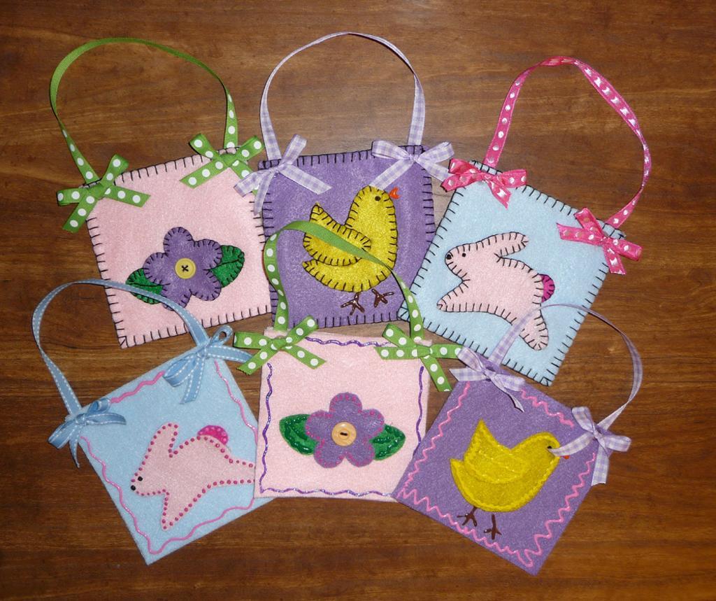 Handmade Easter Treat Bags