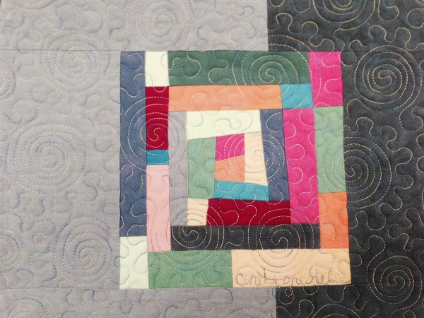 Spirals and Stipples Quilting