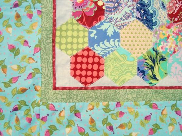 Hexagon Baby Quilt on Bluprint.com
