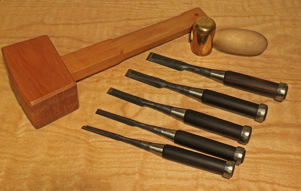 chisels and mallets