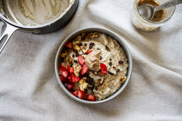 Scottish Oats With Toppings
