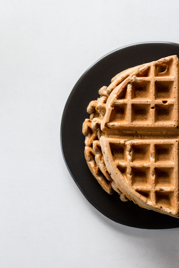 Gluten-Free Waffles Using Oat Flour