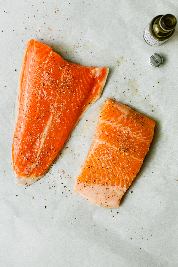 Lightly Seasoned Salmon