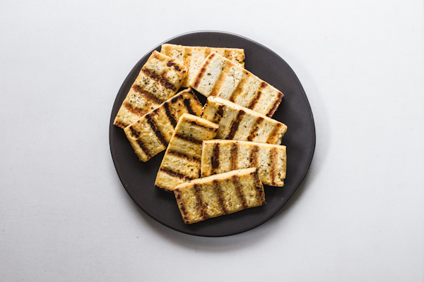 Plate of Grilled Tofu