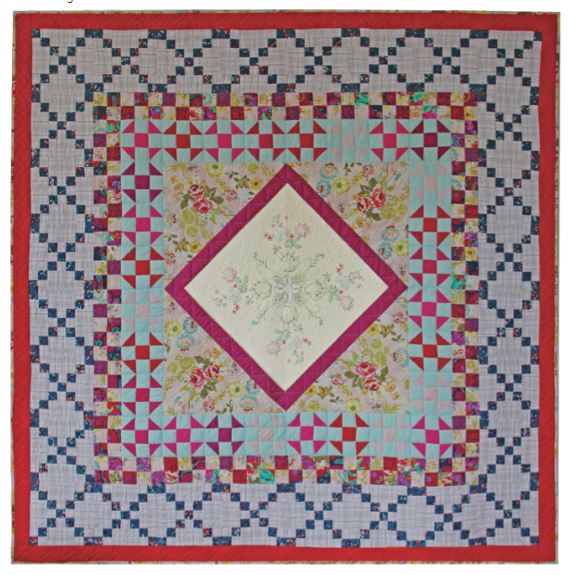 Colorful Medallion Joy Quilt Pattern