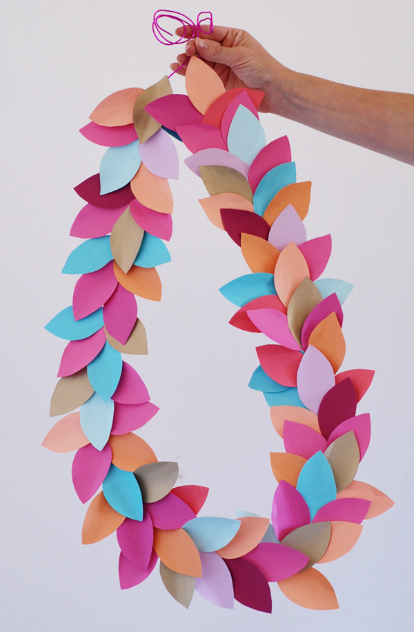 paper cutting garland