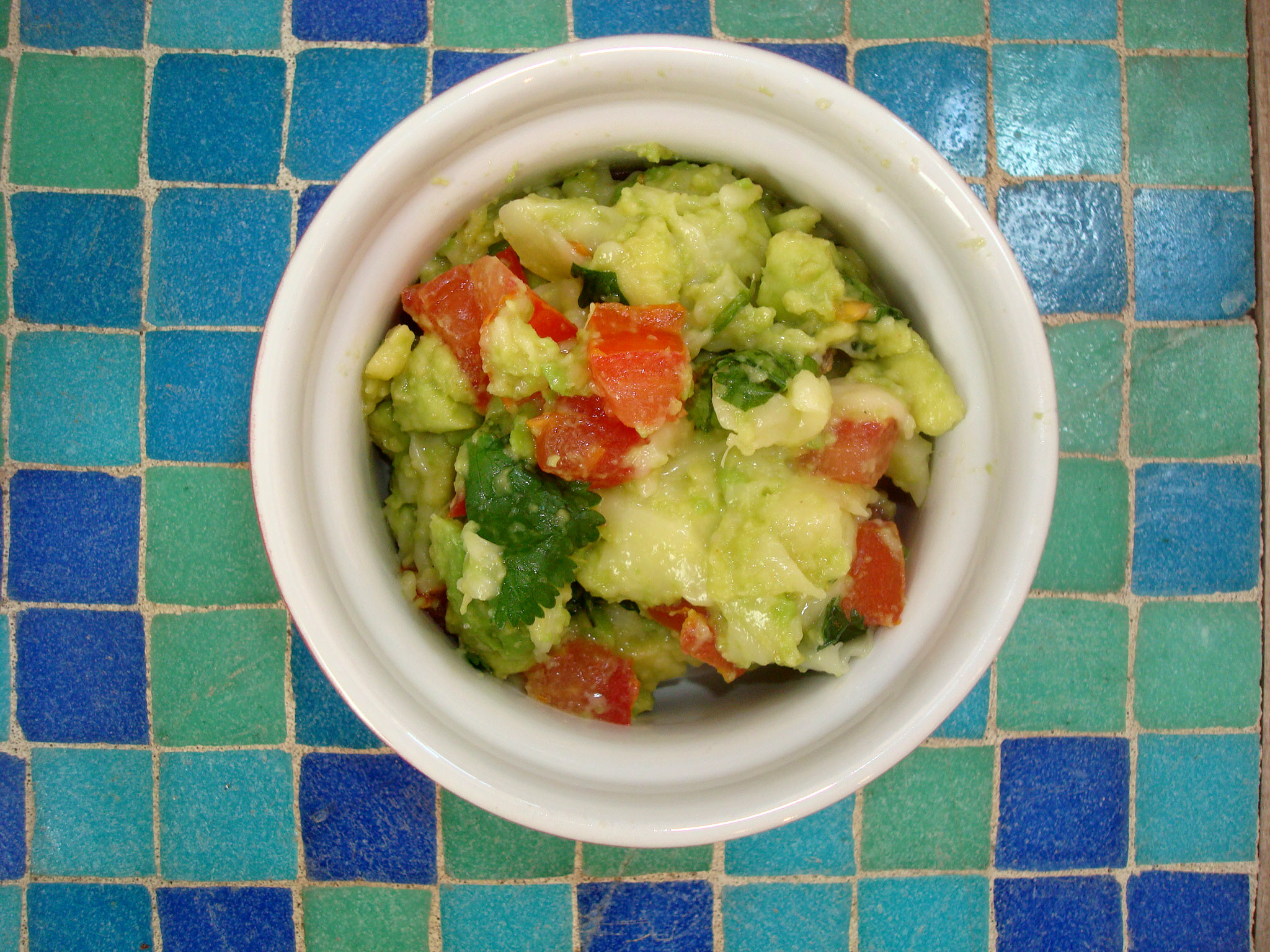 Homemade Cheesy Guacamole Recipe on Bluprint