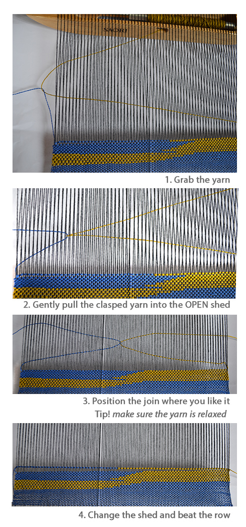 Clasped Weft Weaving Tutorial