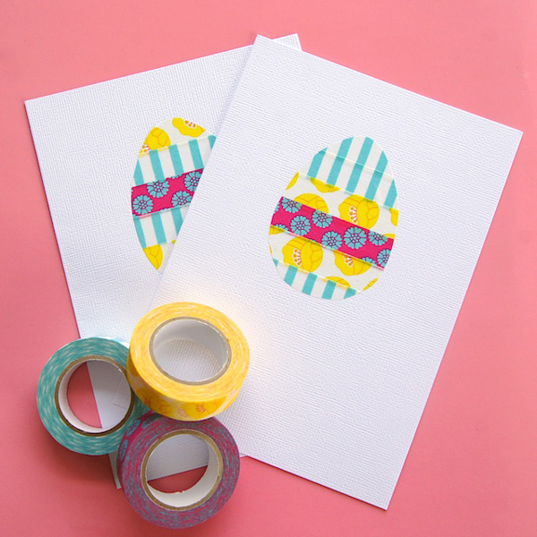 Washi Tape Easter Cards