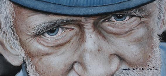 Painting of an Elderly Man
