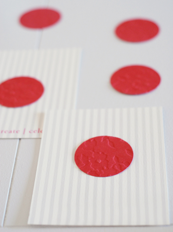 Embossed Paper Circles