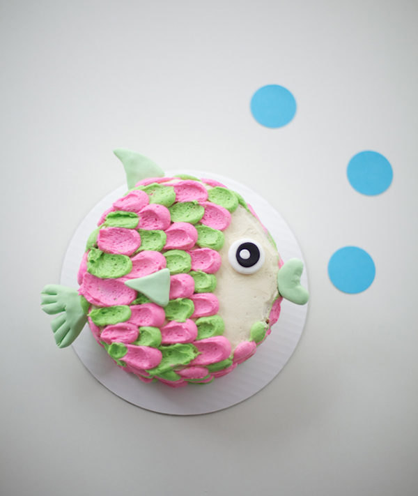 Fish Cake for Birthday Tutorial