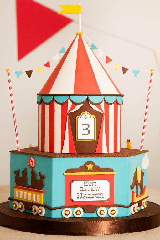 Big Top Cake: Amazing Birthday Cake Ideas on Bluprint