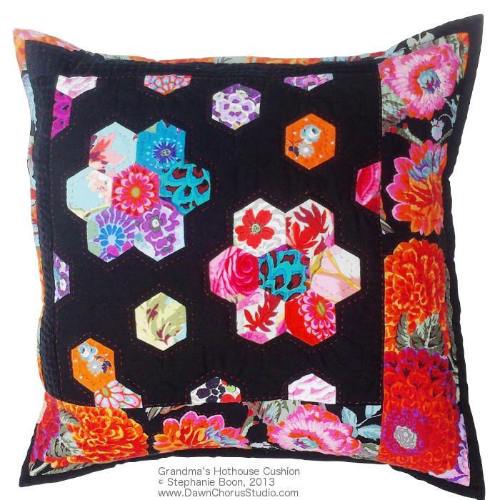 Grandma's Hothouse Cushion Pillow Pattern 