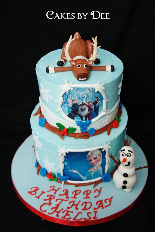 Frozen Birthday Cake on Bluprint.com