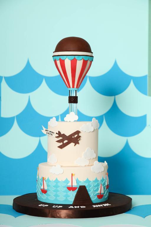 Hot Air Balloon Cake - Bluprint.com