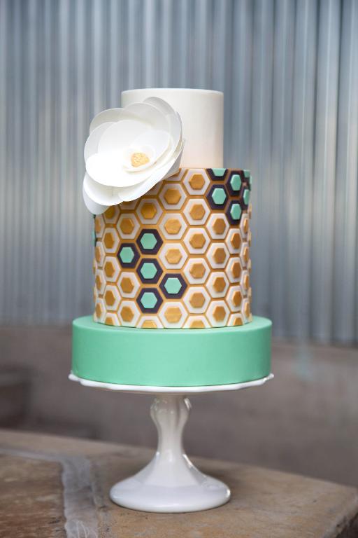 Honeycomb cake by Jessica Harris