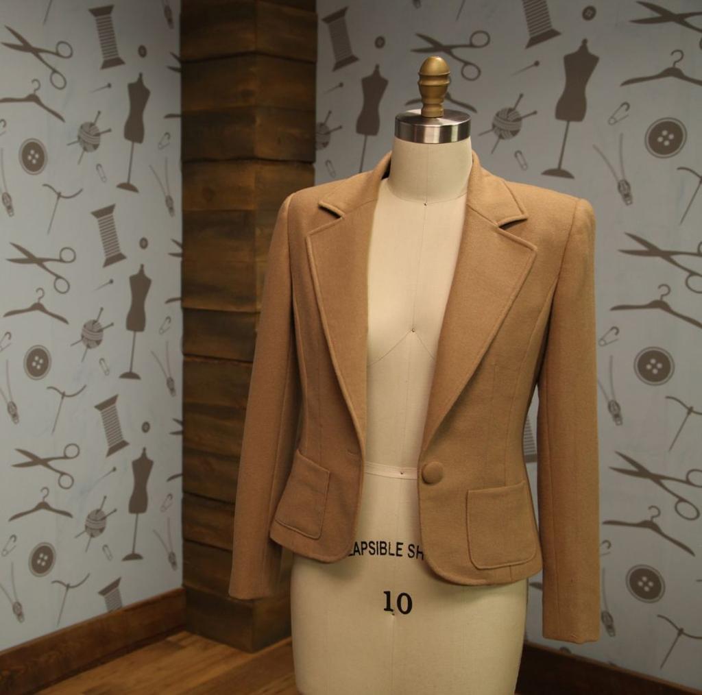 classic tailored blazer, from Craftsy class