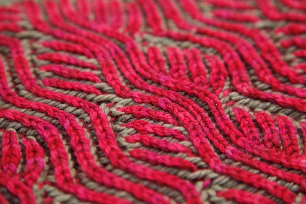 Two Color Brioche Knitting