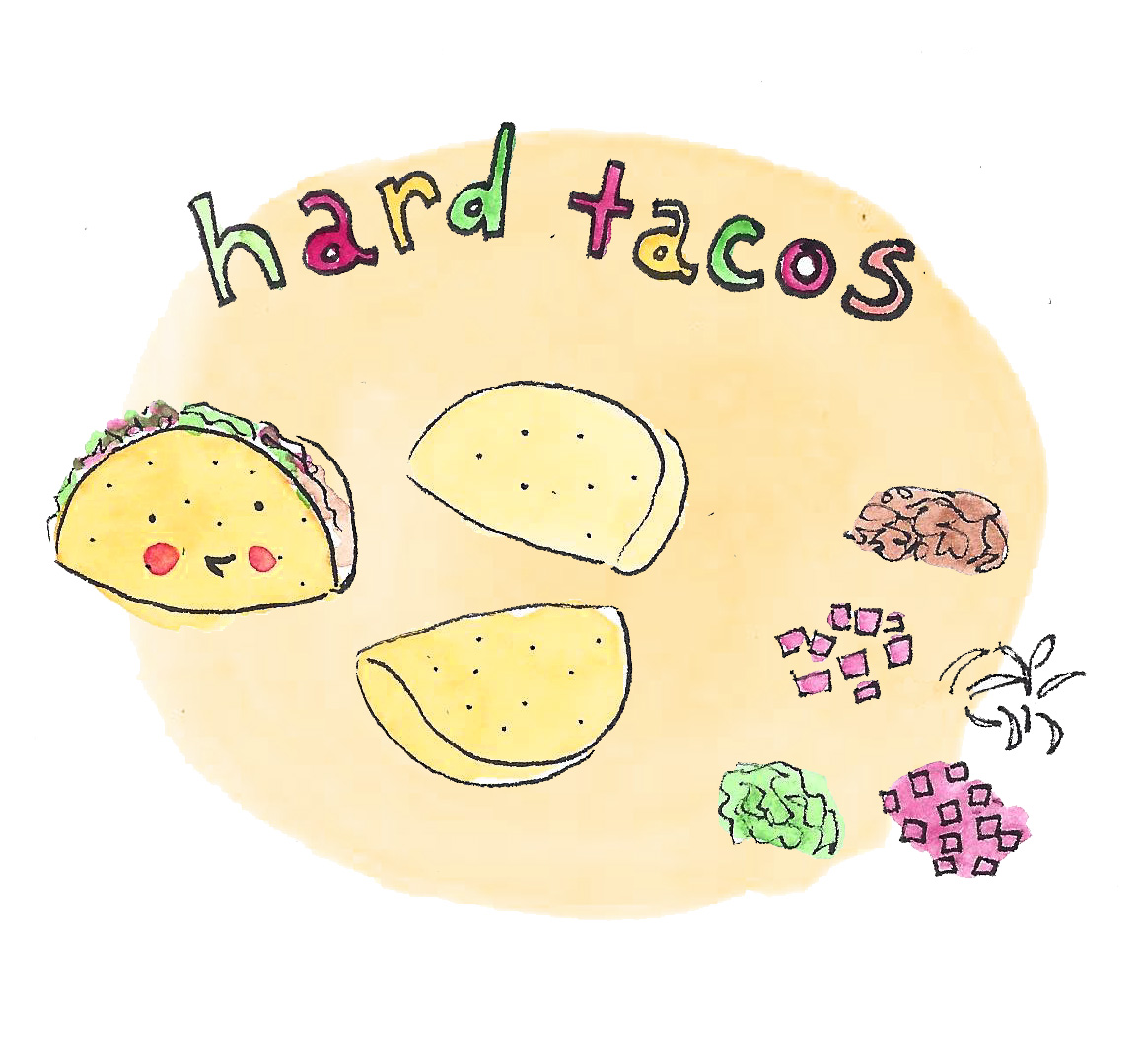 Hard tacos 
