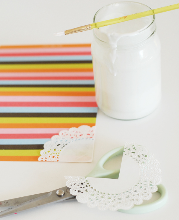 Materials for Making Lace Cards