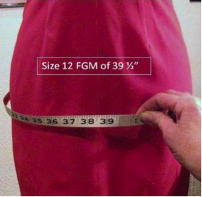Pink skirt size 12 FMG of 39 1/2"