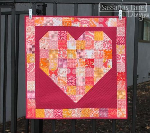 Pieces of My Heart Quilt Pattern 