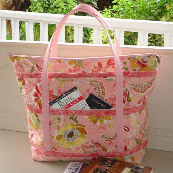 Quilted Traveler Tote