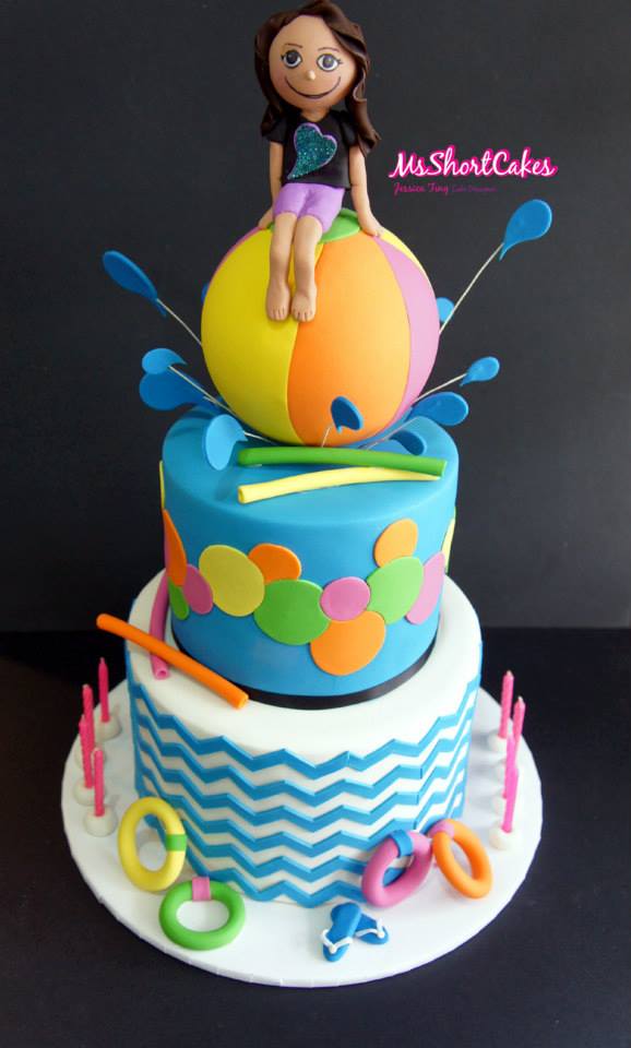 Splish Splash Cakes And Cupcakes Fit For A Pool Party Bash