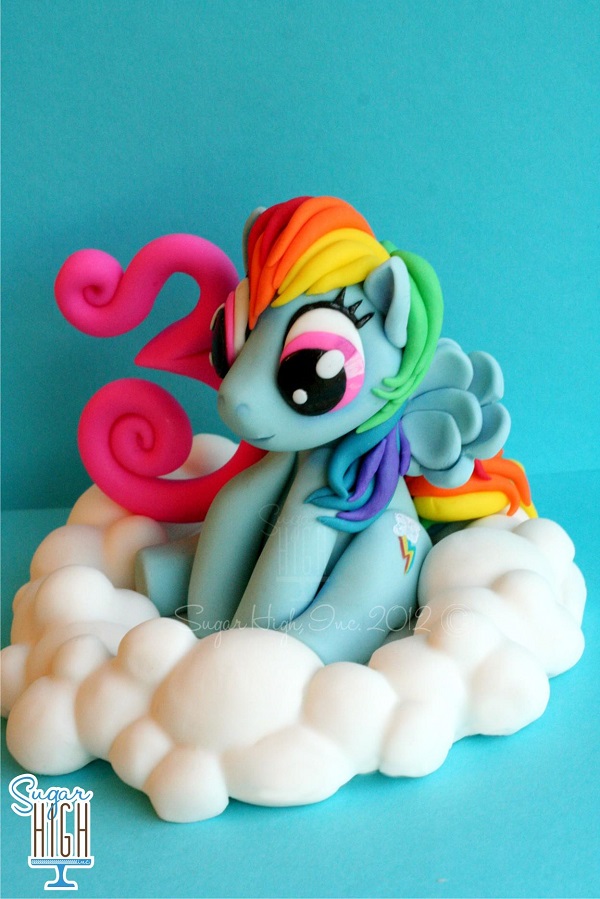 My Little Pony Fondant Topper