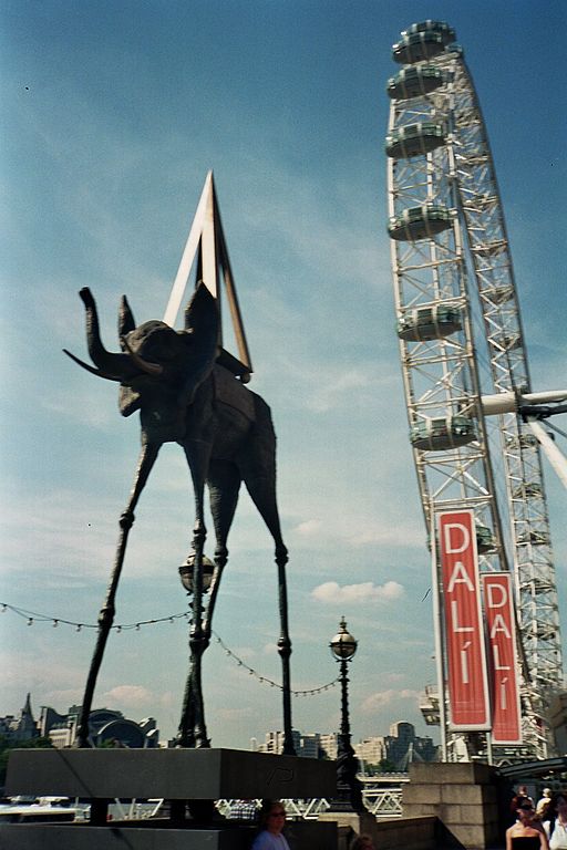 Dali Elephant from the 2004 Dali exhibition in London