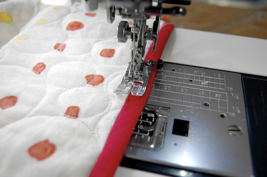 Sewing a Quilt Binding