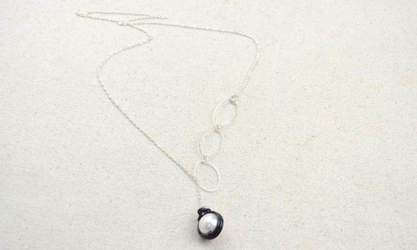 Pearl Lariat Necklace