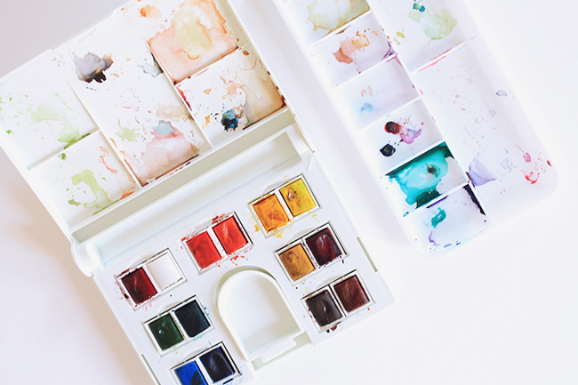 watercolor palettes