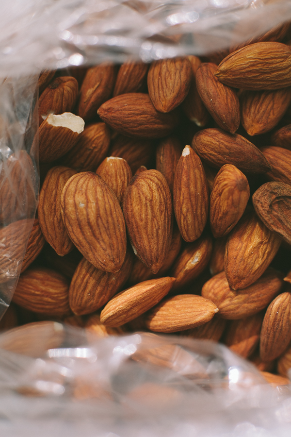 Whole, Raw Almonds