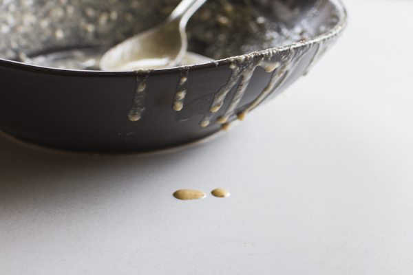 Batter Drips On Bowl