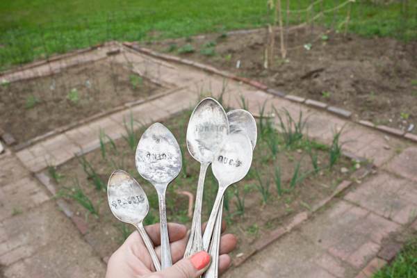 Silverware Garden Markers