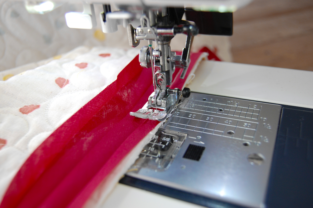 Sewing Quilt Binding