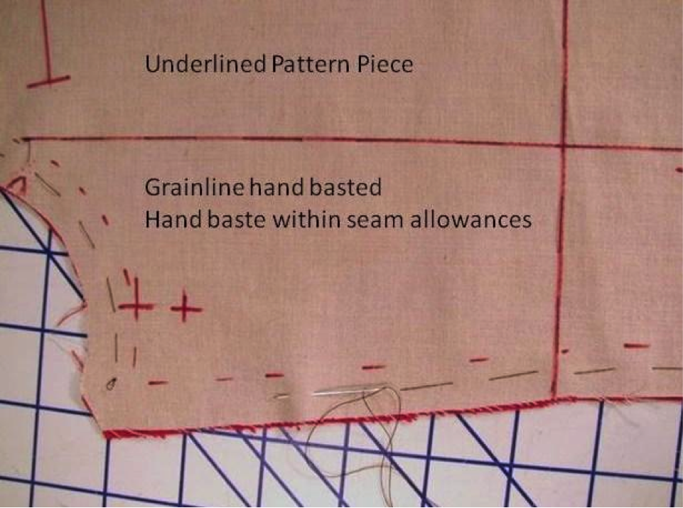 Sewing Underlining