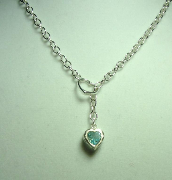 Sterling Silver Lariat Necklace