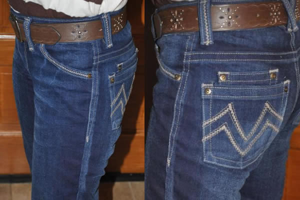Hand-Sewn Skinny Jeans 