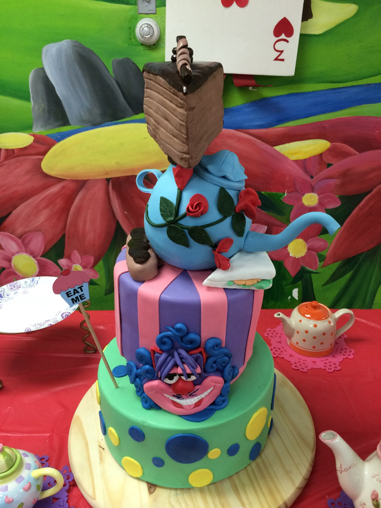 Mad Hatter Tea Party Cake