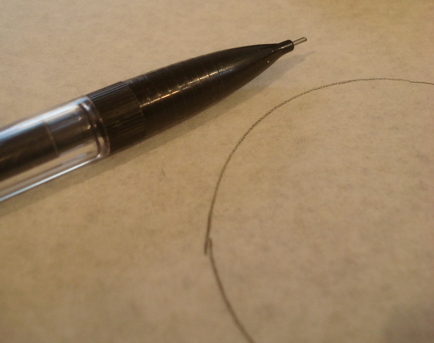 Drawing Circles on Parchment Paper