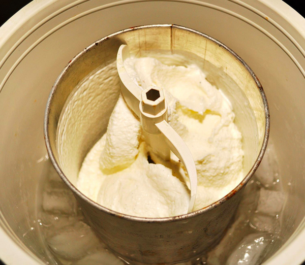 Making Homemade Ice Cream