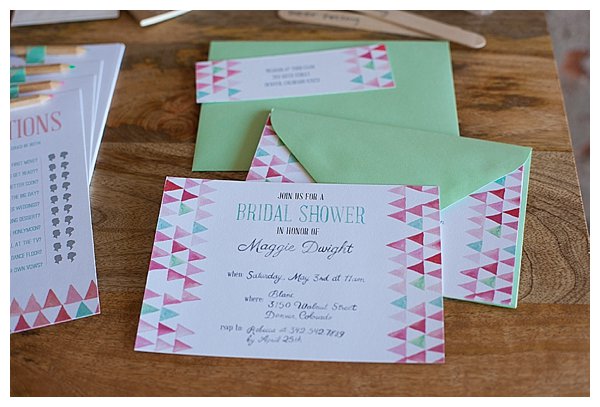 bridal shower invitations