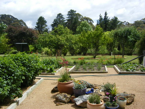 Raised beds are good for crop rotation