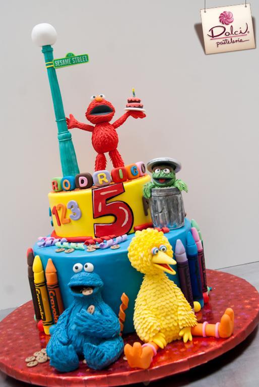 Sesame Street cake