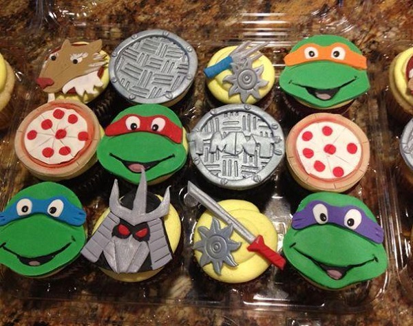 TMNT cupcakes